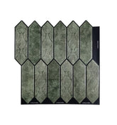 Sage Green Peel and Stick Wall Tiles